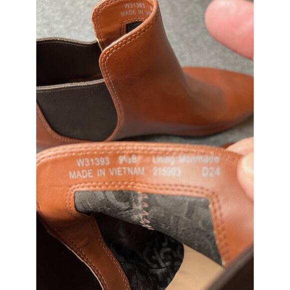 Cole Haan Womens Hara Bootie US 9.5 Dark Brown Leather - Picture 8 of 9